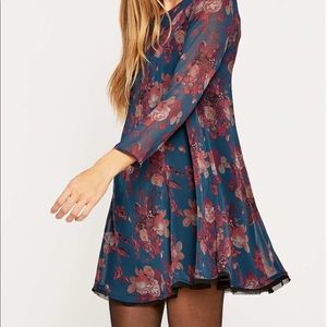 Kimchi Blue Urban Outfitters | Navy Frock Dress